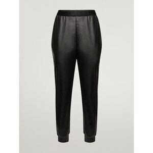 NWT Wolford Vegan Leather Trouser Pants Black L